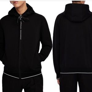Armani Exchange zip hoodie